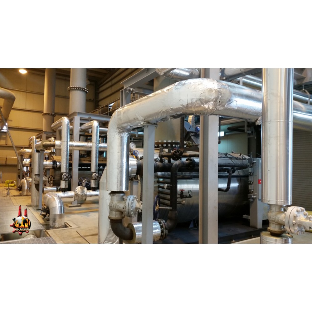 All supplies of steam, hot water, diesel and laundry equipment